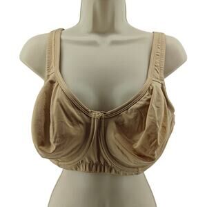 Comfort Choice Unlined Underwire Full Coverage Bra Beige 42C
